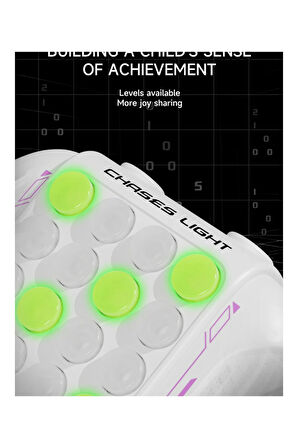 Reflex & El Kordinasyon Geliştirici 5 Farklı Oyunlu Işıkları Takip Etme Eğitici Konsol Oyunu