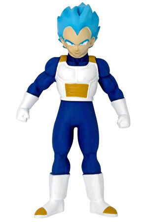 Monster Flex Dragon Ball Stretch Yumuşak Uzayan Elastik Figür 15 cm - Saiyan Blue Vegeta