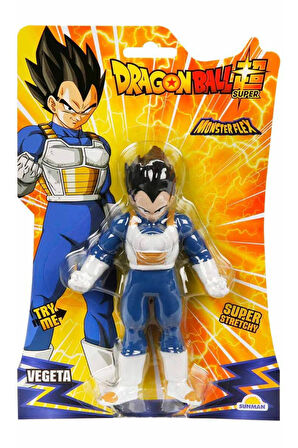 Monster Flex Dragon Ball Stretch Yumuşak Uzayan Elastik Figür 15 cm - Vegeta
