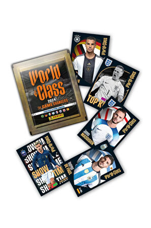 Panini Fifa World Class Koleksiyon Futbolcu 2024 Sticker Çıkartmaları + 24 Paket (120 Adet Sticker)