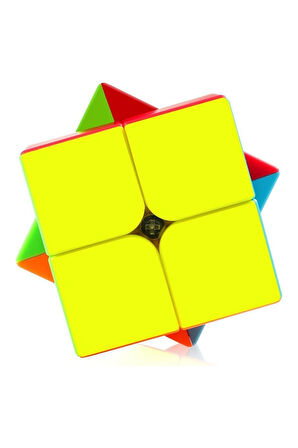 2X2 QY Speed Zeka Küpü Stickersız Akıl Küpü Rübik Küp