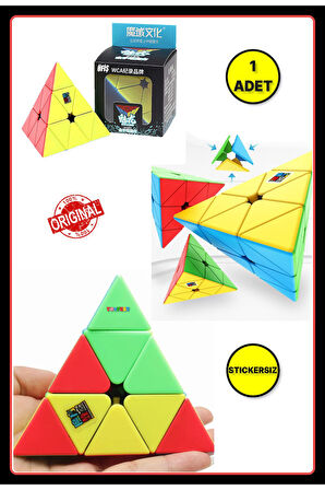Moyu Pyramid V2 Cube - Stickersız Akıl Zeka Rübik Küp