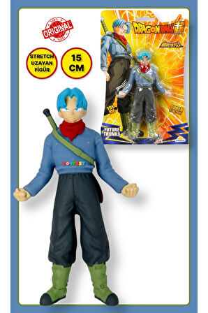 Monster Flex Dragon Ball Stretch Yumuşak Uzayan Elastik Figür 15 cm - Future Trunks