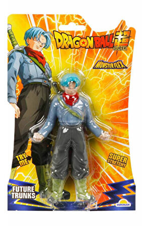 Monster Flex Dragon Ball Stretch Yumuşak Uzayan Elastik Figür 15 cm - Future Trunks