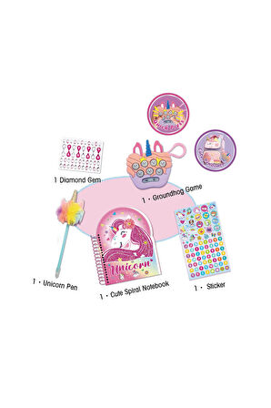 Tokidas Cute Stationery Set / Hamster Game Console - Sevimli Kırtasiye Seti / Hamster Oyun Konsolu