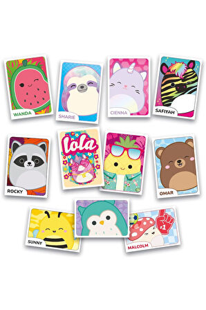 Panini Squishmallows Sticker Çıkartma - 2 Paket ( 10 Adet Sticker )