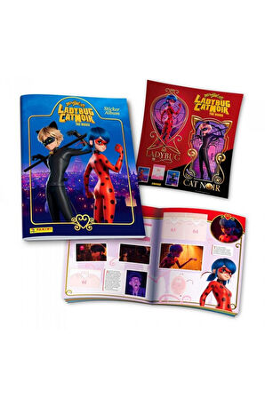 Panini Miraculous Mucize Uğur Böceği Sticker Çıkartma Albüm Dergisi + 2 Paket (10 Adet Sticker)