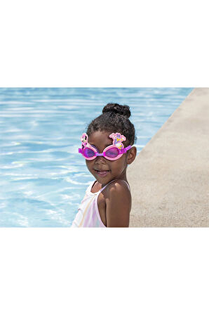 Minnie Mouse Figürlü Deniz Havuz Çocuk Yüzücü Gözlük - (3 - 6 Yaş Arası)