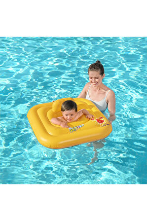 Swim Safe A Oturaklı Ayak Geçmeli Kare Bebek Yüzme Botu - (1 - 2 Yaş yada 15 kg kadar)