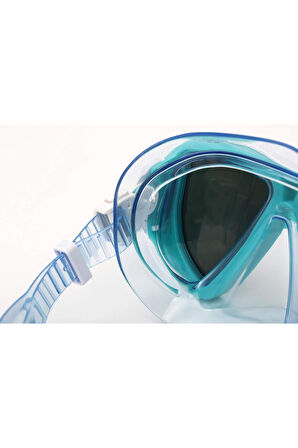 Mira Maske Snorkel Set Dalış Maskesi Deniz Havuz Yüzücü Gözlüğü Gözlük Maske- Yeşil- (14 Yaş Üstü ) 24053