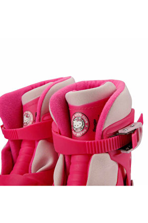 Hello Kitty Inline 4 Teker Paten - (34 - 37 Numara için Ayarlanabilir)