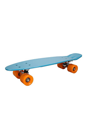 Plastik Kaykay Retroboard 58 cm - Mavi