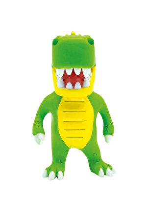 Stumble Guys Seri 1 - 3D Mini 3 lü Figür Seti - 3 ADET Luchador T-Rex Krom Dynamitron - 5 cm