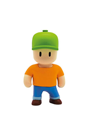 Stumble Guys Seri 1 - 3D Mini 3 lü Figür Seti - 3 ADET Mr Stumble Super Gal Dynamitron - 5 cm