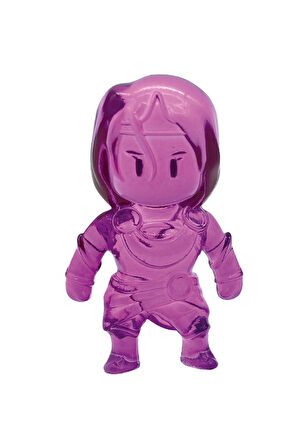 Stumble Guys Seri 1 - 3D Mini 3 lü Figür Seti - 3 ADET Boxing Roo Quarterback Amethyst Nyx - 5 cm