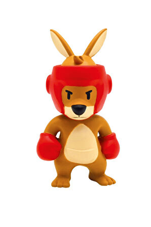 Stumble Guys Seri 1 - 3D Mini 3 lü Figür Seti - 3 ADET Boxing Roo Quarterback Amethyst Nyx - 5 cm