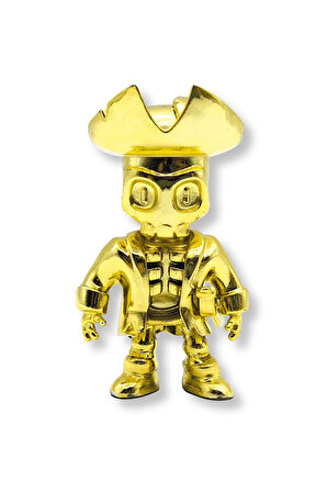 Stumble Guys Seri 1 - 3D Mini 3 lü Figür Seti - 3 ADET Hatshepsut Anubis Krom Goldheart - 5 cm