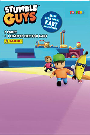 Panini Stumble Guys Koleksiyon Kartları - Çoklu Set - 2 PAKET (12 Adet Kart)