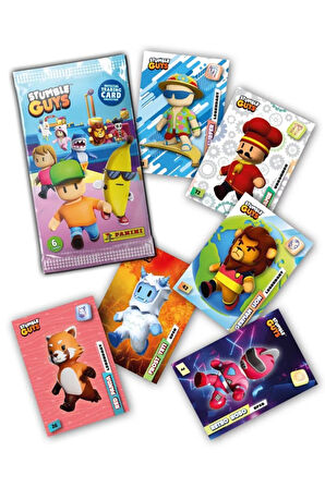 Panini Stumble Guys Koleksiyon Kartları - Çoklu Set - 6 PAKET (36 Adet Kart)