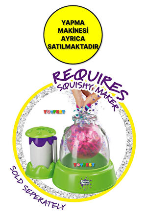 Doctor Squish - Squishy Pack Refill V2- 10 Balloons+ Clips Yedek Squishy Paketi V2- 10 Balon + Klips