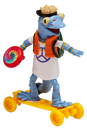 TMNT Aksesuarlı Ninja Kaplumbağalar Mutant Figürü - MONDO GECKO The Chill Dude - 20 CM