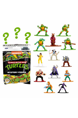 Nano Metalfigs Teenage Mutant Ninja Turtles Ninja Kaplumbağalar Sürpriz Figür Paketi - 1 Adet