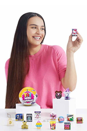 4 ADET Toy Mini Brands Sürpriz Paket - Popüler Markaların Minyatür Sürpriz Mini Figür ve Eşyaları