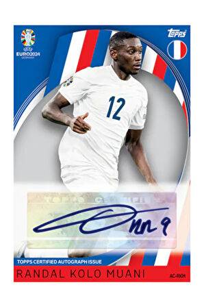 ALMANYA EURO 2024 Avrupa Şampiyonası Match Attax - 2 ADET Resmi Futbolcu Kart Paketi (16 Adet Kart)