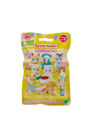 1 ADET Sylvanian Families Aksesuarlı Baby Party Sürpriz Mini Figür - 1 ADET - 5 CM