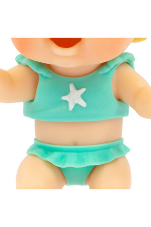 Havuz Deniz Simitli Amiccici Delux Tekli Bebek Tatilde - Ciccioamelie Kız Et Bebek