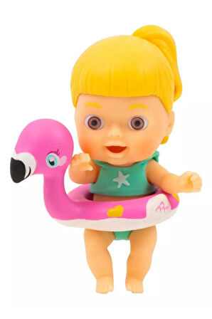 Havuz Deniz Simitli Amiccici Delux Tekli Bebek Tatilde - Ciccioamelie Kız Et Bebek