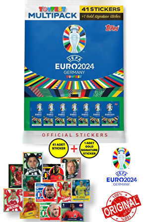 ALMANYA EURO 2024 Avrupa Şampiyonası Match Attax - Resmi Futbolcu Multipack Stickers