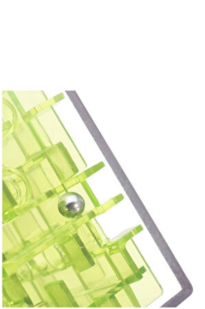 Demir Bilyeli Labirent Zeka Küpü Akıl Küpü Küp - Yeşil