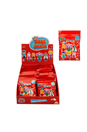 BLX Yapı Blok Parçalı Kral Şakir Çizgi Film Figür Karekterleri Sürpriz Paket - 1 PAKET (2 Figür) S00001616