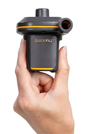 Usb Girişli Çoklu Enerji Çıkışlı Ev Kamp Portatif Mini Yatak Havuz Şişirme Pompası