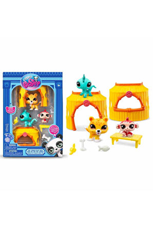 Littlest Pet Shop Minişler Orman Oyun Seti 3’lü Figür Seti S1 - 5 CM