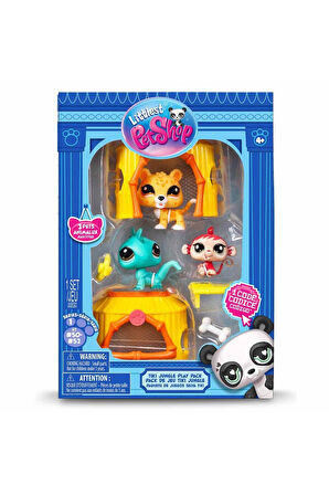 Littlest Pet Shop Minişler Orman Oyun Seti 3’lü Figür Seti S1 - 5 CM