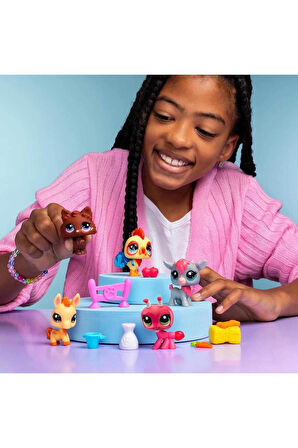 Littlest Pet Shop Minişler 5’li Figür Seti S1 - Minişler Çiftlikte - 5 CM