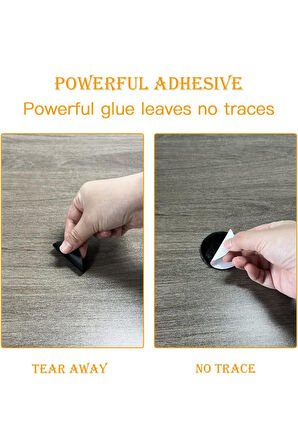 Halı Paspas Sandalye Minderi Merdiven Halısı Kaydırmaz Sabitleme Yapışkanlı Cırt Cırt Bant - 50 ADET