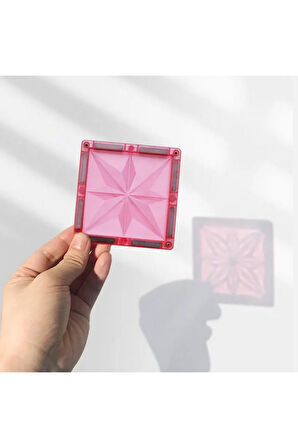 Magnescape Magnetic Tiles Mıknatıslı 3D Yapı Oyuncağı Seti- 40 Parça