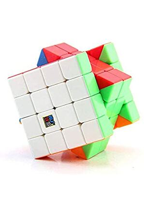 Moyu Meilong 4X4 Classic Speed Cube - 4X4 Stickersız Klasik Hızlı Zeka Sabır Küpü