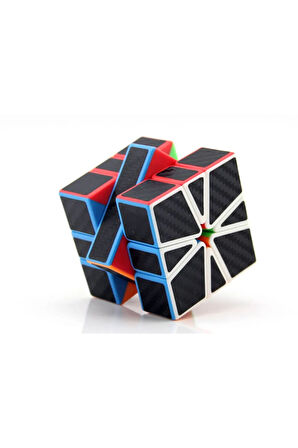 Moyu Fiber Karbon SQ1 Küp Hızlı Rübik Zeka Sabır Küpü