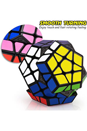 QY Speed Küp Megaminx Hızlı Zeka Sabır Küpü