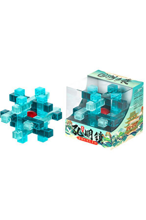 QY Kong Ming Locks The Cage To Take Beads / Intermediate Level Hızlı Rübik Zeka Sabır Küpü