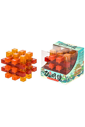 QY Kong Ming Locks Eighteen Arhats / High Level Hızlı Rübik Zeka Sabır Küpü