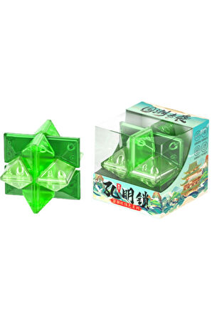 QY Kong Ming Lock Hexagonal Stone / High Level Hızlı Rübik Zeka Sabır Küpü