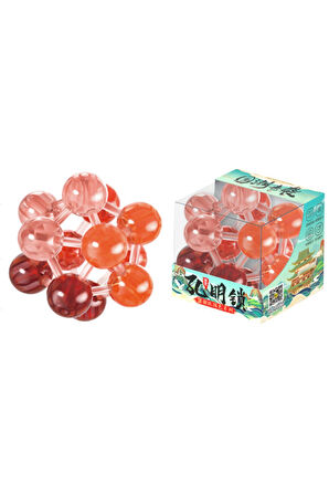 QY Kong Ming Locks The Space Ball / Middle Level Hızlı Rübik Zeka Sabır Küpü