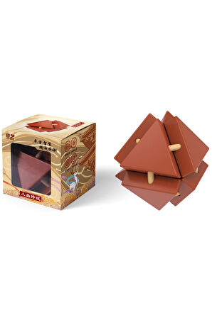 QY Kong Ming Locks Rostos Eight Faced Hızlı Rübik Zeka Sabır Küpü