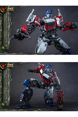 Transformers Başlangıç Rise Of The Beasts Amk Series Optimus Prime Model Kit Parçalı Figür - 20 Cm