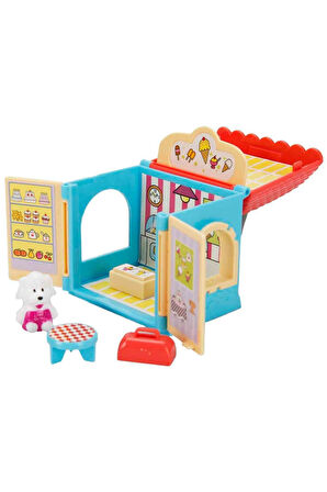 8 CM Mini Hayvan Evleri - Dondurma Dükkanı